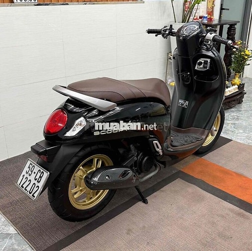 Honda Scoopy 2022 Đen bóng khoá smk bstp 9 chủ
