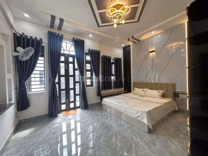 Nhà mới đẹp 3 lầu, đầy đủ nội thất Trương Thị Hoa - Q12