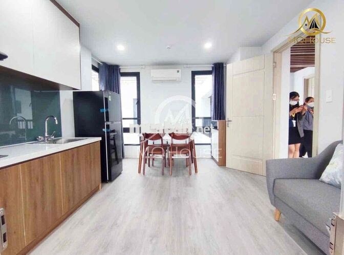 CHO THUÊ CHDV 40M2 BÀNH VĂN TRÂN TÂN BÌNH 1PN BAN CÔNG FULL NỘI THẤT
