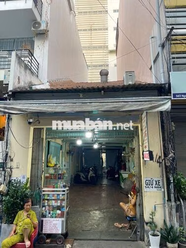 BÁN NHÀ MẶT HẺM 54 NGUYỄN BỈNH KHIÊM QUẬN 1