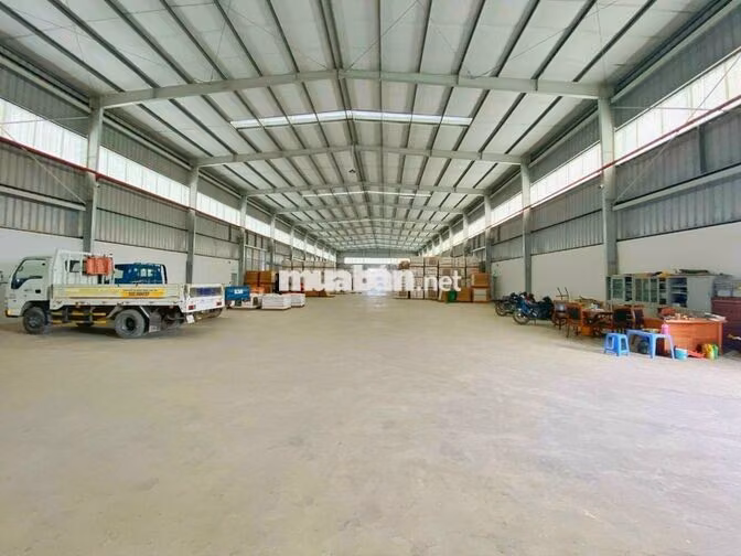 Cho thuê kho Xưởng đẹp 3.5 usd ,4.000m mặt tiền KCN Hải Sơn, Đức Hoà