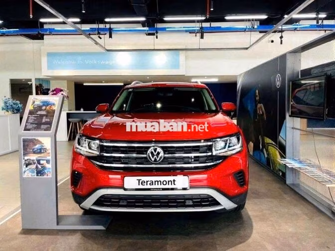 Volkswagen Teramont 2025 2.0 AT Đỏ