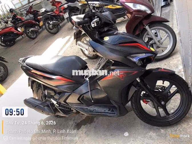Honda Airblade 2017 Đen mờ