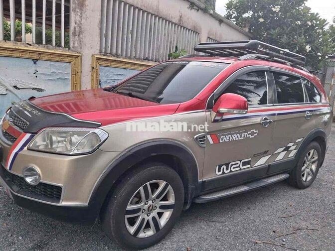 Chevrolet Captiva LTZ 2008 Tự động Đỏ, Vàng cát