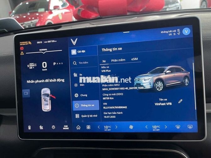 Vinfast VF8 Plus 2022 XÁM lướt chính hãng