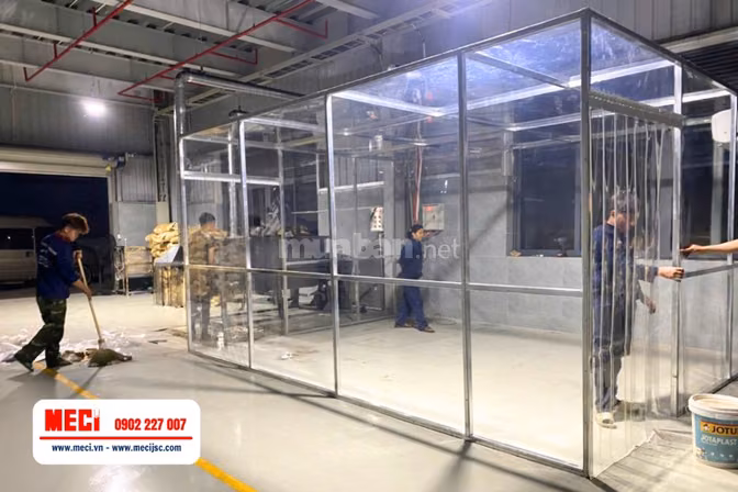 Tiêu chuẩn vách ngăn nhựa pvc sau khi lắp đặt