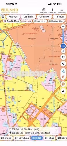 🆘🆘👏👏25 lô đất Nền Thổ cư Tại  Nhân Thắng  👉S = 90-95m2 💵💵💵💵💵💵💵 Giá chư