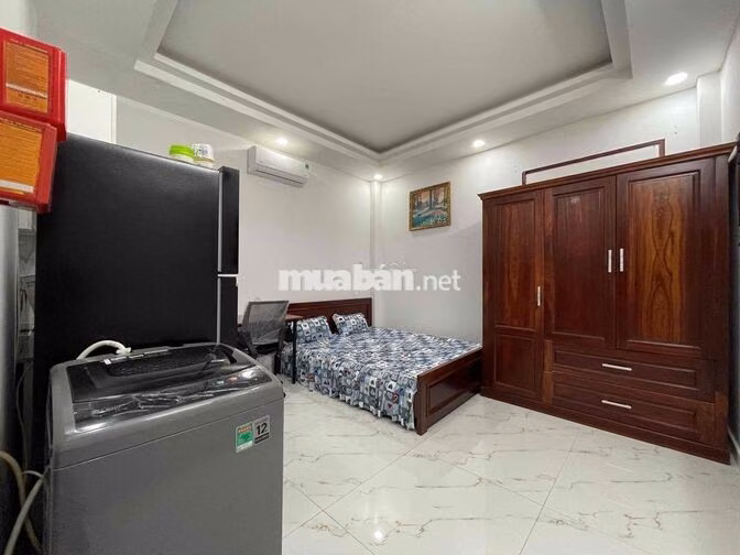 CĂN HỘ STUDIO FULL NỘI THẤT ngay ĐH BÁCH KHOA chỉ 1.2km gần Q10