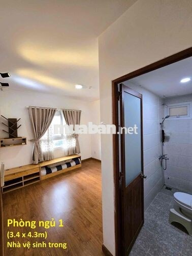 Cho Thuê Chung Cư An phú Đông DT 68m2 2Pn 2Wc Sẳn 1 Máy Lạnh 1Máy Giặt