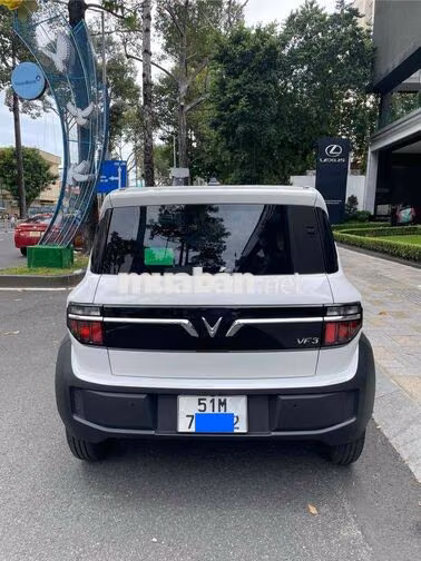 Vinfast VF3 12/2025 Trắng Odo 3 Ngàn Lô Mới