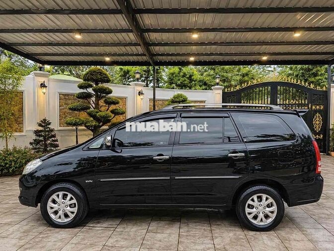 Toyota Innova 2008 Đen 7 chỗ Số sàn chuẩn gia đinh