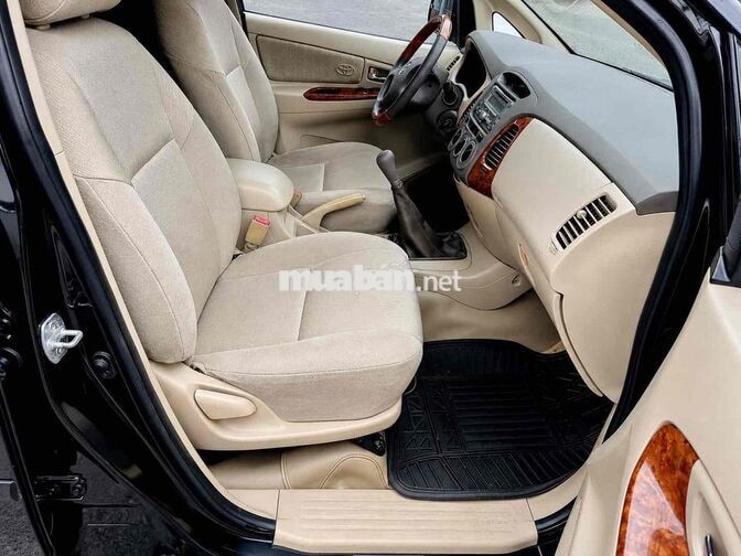 Toyota Innova 2008 Đen 7 chỗ Số sàn chuẩn gia đinh