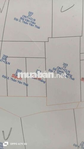 Đất Phú Cát, Quốc Oai, hơn 3tỉ, 210m
