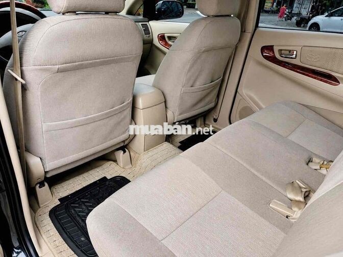 Toyota Innova 2008 Đen 7 chỗ Số sàn chuẩn gia đinh