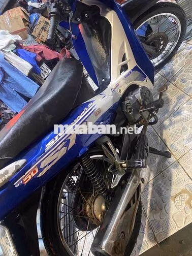Yamaha Sirius 50cc Xanh Trắng máy êm phun chức năn
