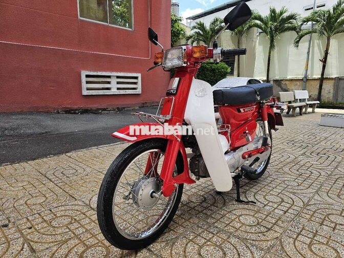 Honda Super Cub 70 DD Đỏ Huyền Thoại Tuyệt Đẹp