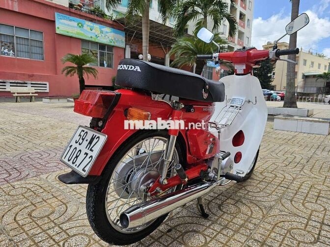 Honda Super Cub 70 DD Đỏ Huyền Thoại Tuyệt Đẹp