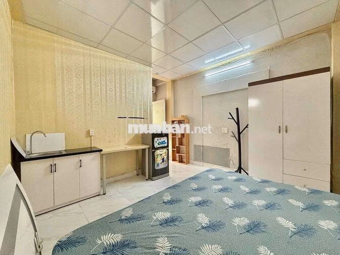 STUDIO FULL NỘI THẤT - GIỜ TỰ DO - NGAY CV GIA ĐỊNH