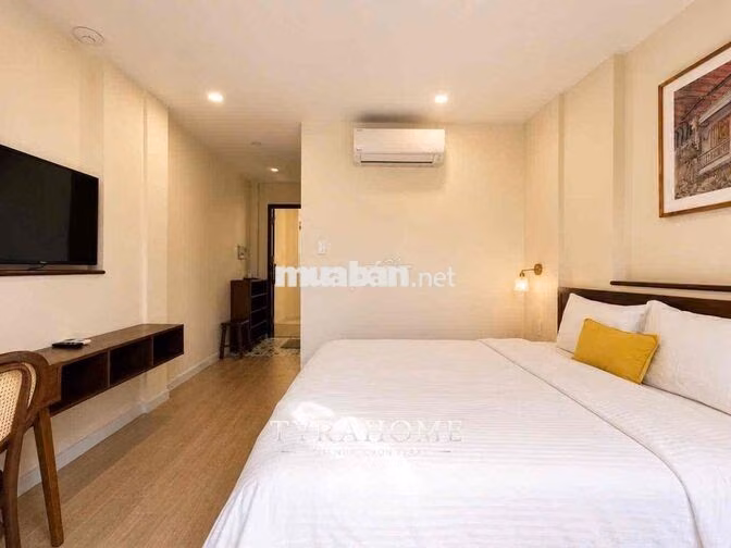 Siêu Phẩm 1PN Full NT Tách Nếp Kèm Bancol Sân Vườn Cực Chill Thoáng!!!