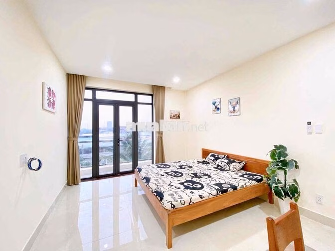 CHO THUÊ CĂN 1PN, BANCON, SIÊU TO, FULL NỘI THẤT NGAY PARCMALL