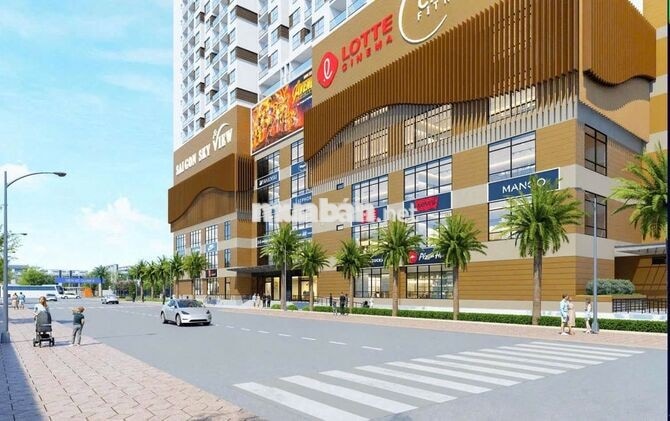 Giỏ hàng Skyview 4 mặt tiền giá tốt, chỉ 4,05tỷ sở hữu căn hộ 2PN, 2WC