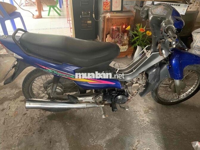 Suzuki Smash 110cc Xanh đậm Bánh căm