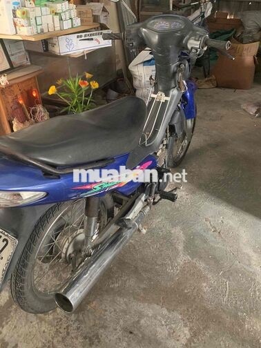 Suzuki Smash 110cc Xanh đậm Bánh căm