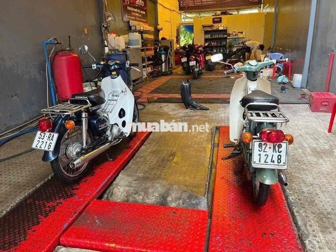 Honda Cub Dame 50cc Xanh 50cc KHÔNG BẰNG LÁI