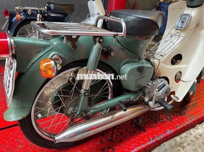 Honda Cub Dame 50cc Xanh 50cc KHÔNG BẰNG LÁI