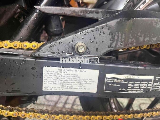 Honda Winner V1 2018 Đen 32969 km