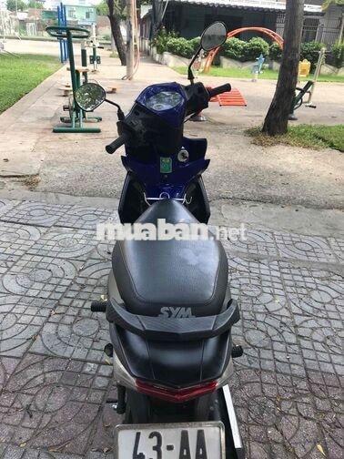 SYM Galaxy 50cc Đen, Xanh