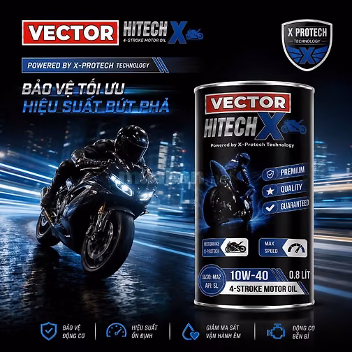 Dầu nhớt VECTOR cần tìm NPP độc quyền ở Long An- Chiết khấu cao  