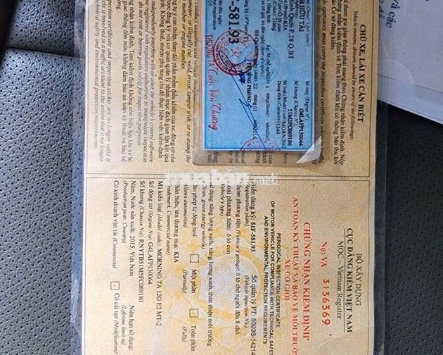 KIA MORNING Si 2017 SỐ SÀN MÁY NGON.