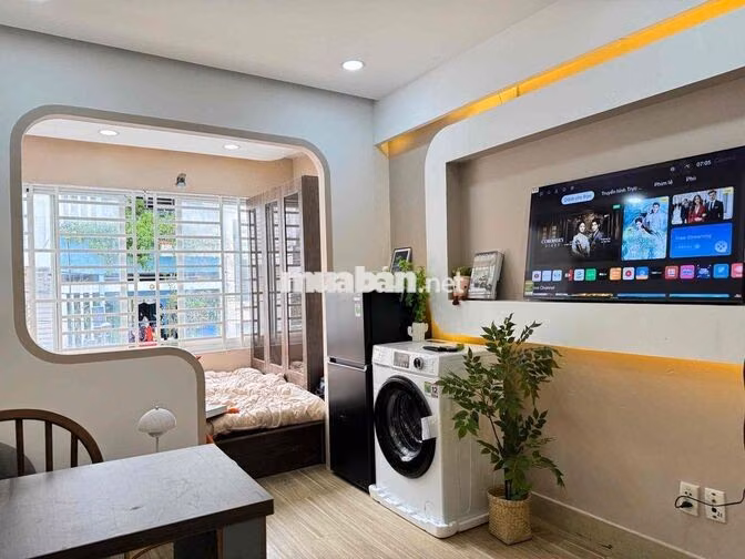 Cho thuê căn 1pn tách bếp máy giặt riêng full ở 3 Tháng 2 quận 10 UEH
