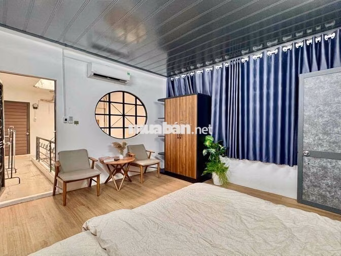 Căn hộ full nội thất 1PN - 1PK rộng 50m2 quận Tân Bình có ban công