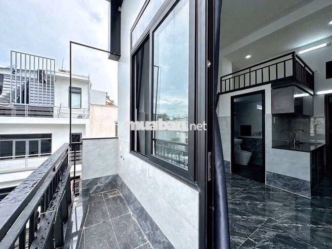 NHÀ MỚI 6P BAN CÔNG & MẶT BẰNG PHAN ĐÌNH PHÙNG