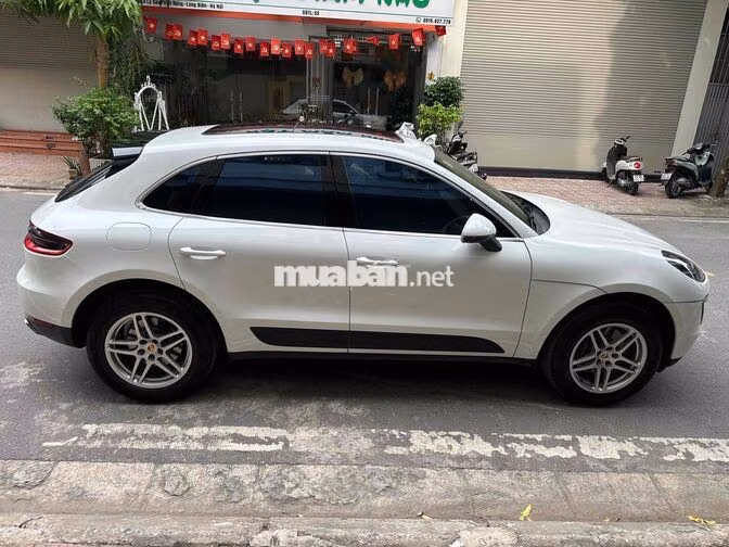 Porsche Macan 2017 Trắng Da Nâu