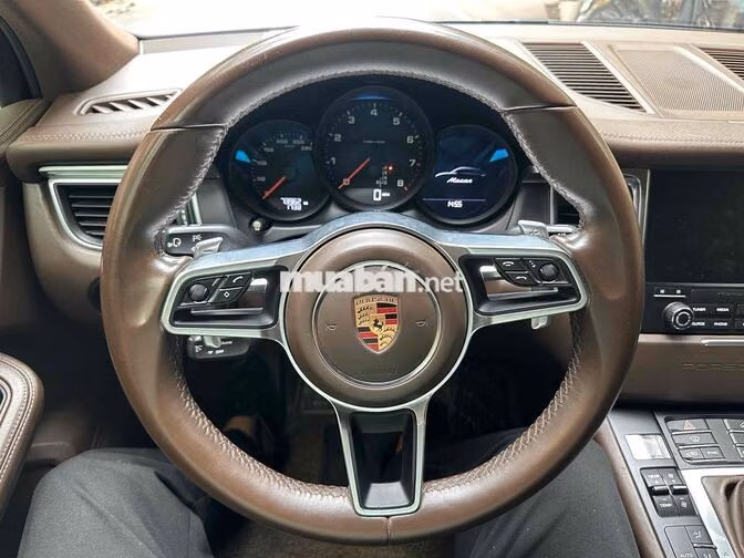 Porsche Macan 2017 Trắng Da Nâu