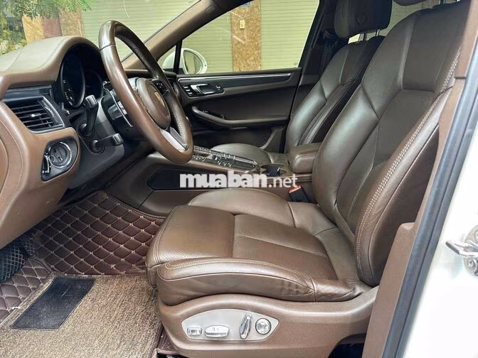Porsche Macan 2017 Trắng Da Nâu