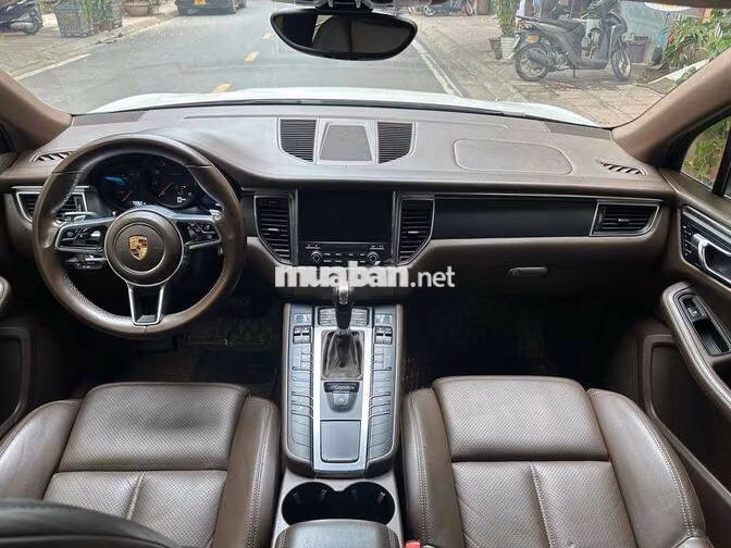 Porsche Macan 2017 Trắng Da Nâu