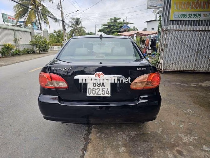 Toyota Corolla Altis 2001 Số sàn Xăng Đen