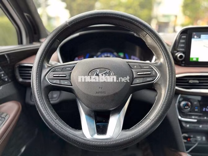 Hyundai Santafe 2021 2.4 Premium Trắng 7 chỗ