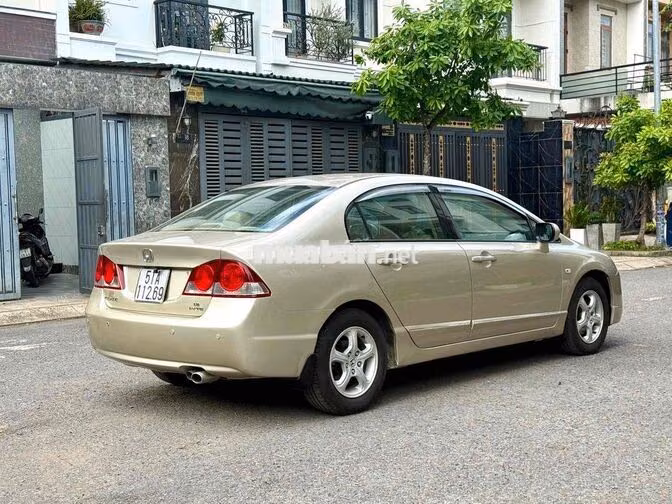 Honda Civic Tự Động 2008 Vàng Cát Cực Đẹp 1đời chu