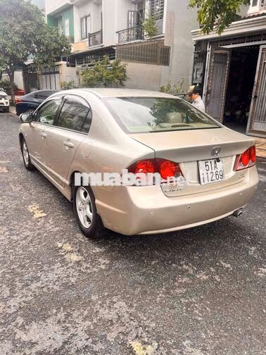 Honda Civic Tự Động 2008 Vàng Cát Cực Đẹp 1đời chu