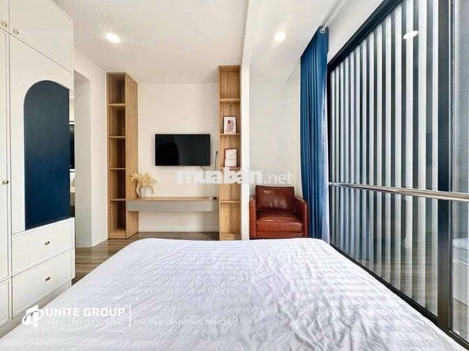 CHDV 1PN 40M2 HOÀNG VIỆT TÂN BÌNH BAN CÔNG FULL NỘI THẤT CAO CẤP