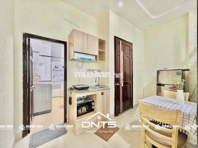 Căn hộ 40m2 Ngay ĐH ISB, chợ Tân Định, ban công, máy giặt riêng