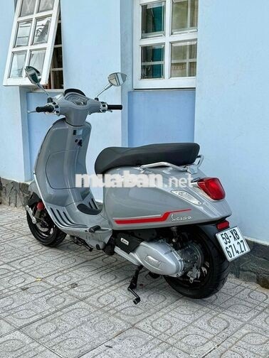 Piaggio Sprint 125 2021 Xám Xi Măng