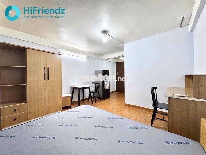 cho thuê phòng studio full nt free xe sát cầu chữ y, gần sgu,sư phạm