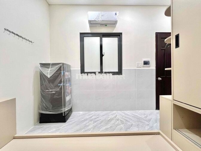 CĂN HỘ MINI MỚI 100% TONE GỖ NHẸ NHÀNG, FULL NỘI THẤT CAO CẤP, Ở LIỀN