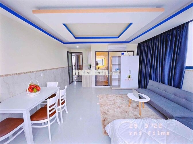 ⚡️Căn hộ Studio - Thích Quảng Đức - Toà nhà thang máy, full nội thất